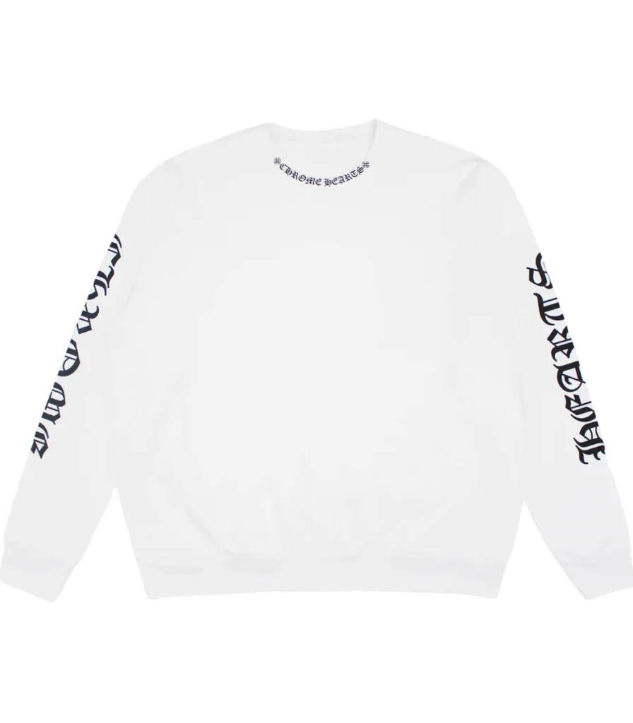 Neck Letters Sweatshirt