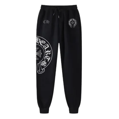 Chrome Hearts Horse Shoe Print Sweatpants/Joggers