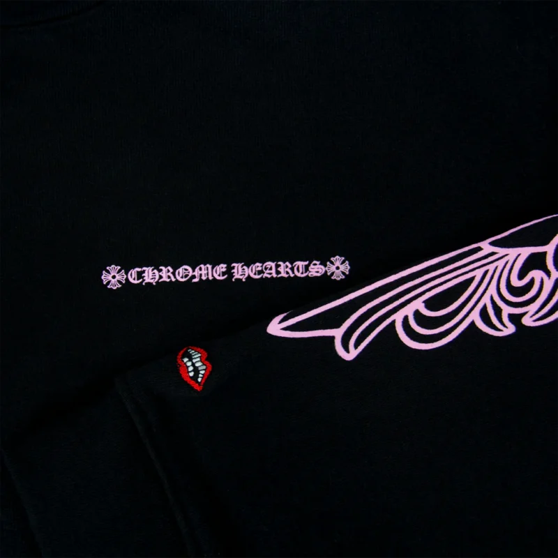 Chrome Hearts Pink PPO Crewneck Sweatshirt