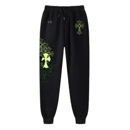 Chrome Hearts Cemetery Limited Edition Green Sweatpants/Joggers