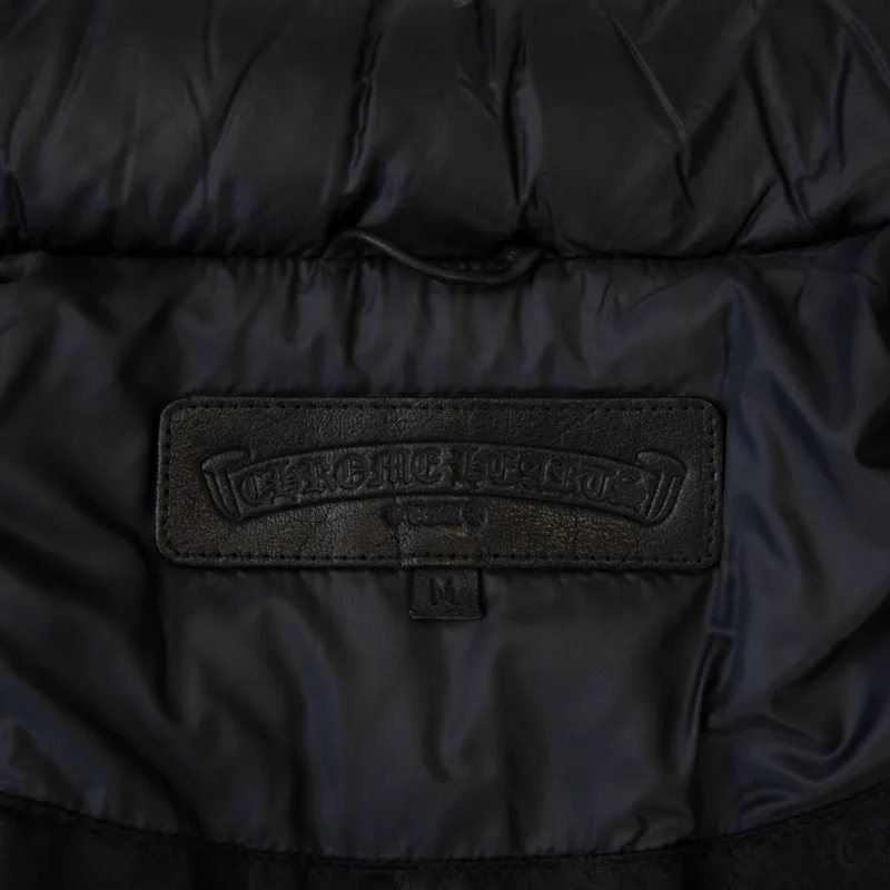 Leopard Cross Patch Puffer Jackets | Chrome Hearts