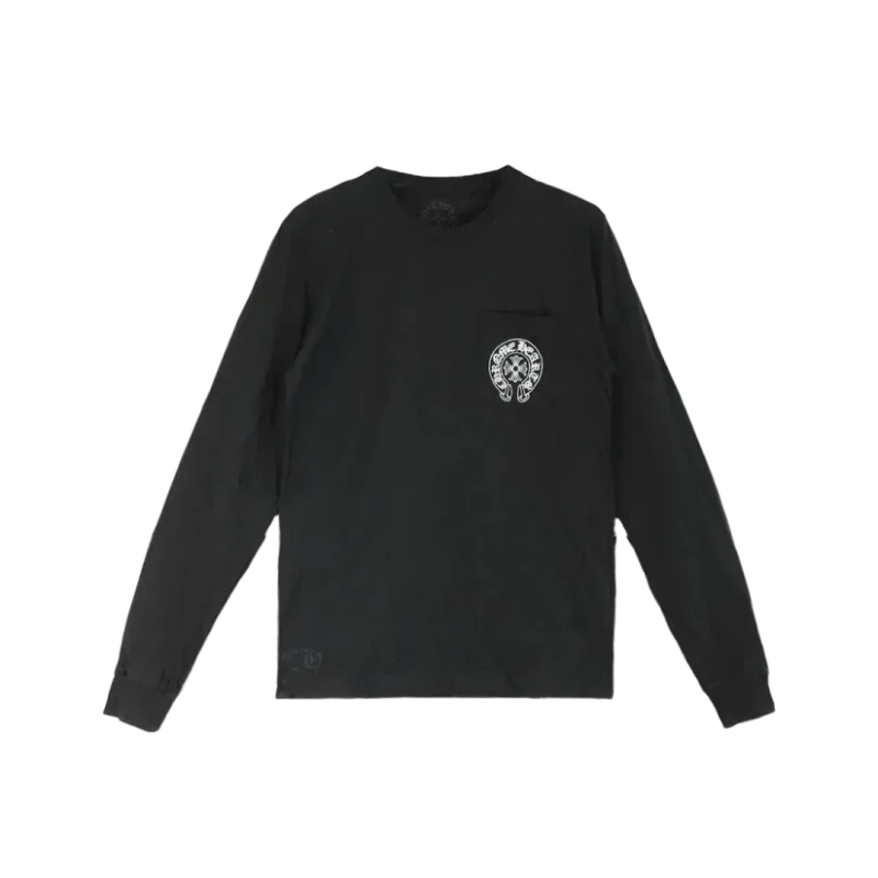 Los Angeles Exclusive Horseshoe Logo Long Sleeve T-shirt