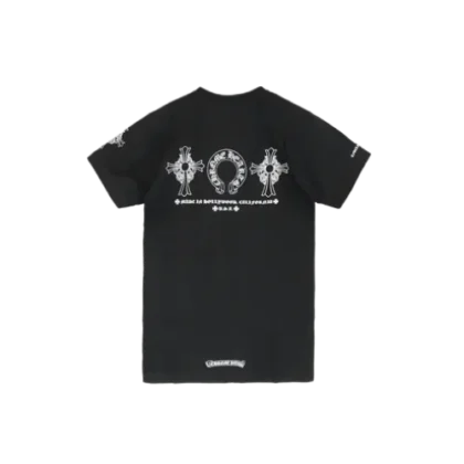 Triple Cross Logo Short Sleeve T-shirt 1