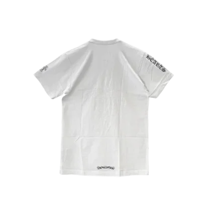 White Cross Logo Short Sleeve T-shirt