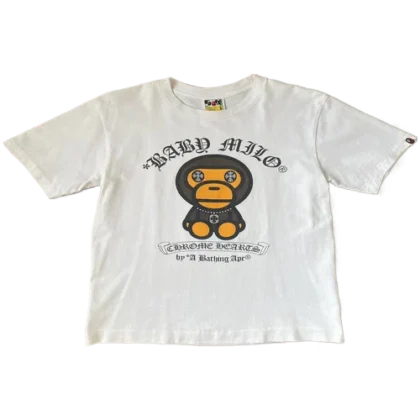 Bape x Chrome Hearts Baby Milo Tee