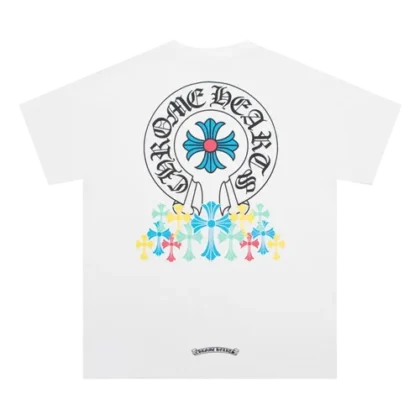 Chrome Hearts Multi-Cross Logo T-Shirt