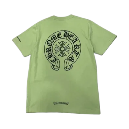 Chrome Hearts Sage Green Horseshoe Tee